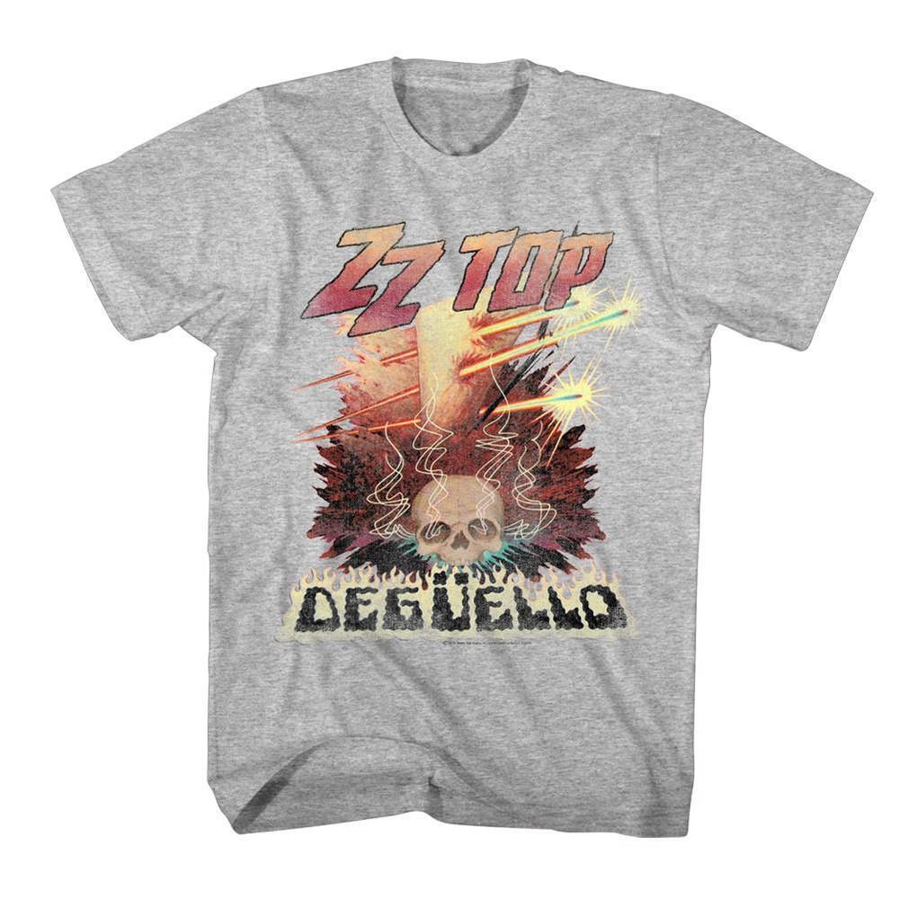 Top Deguello Gray Heather Adult T Shirt